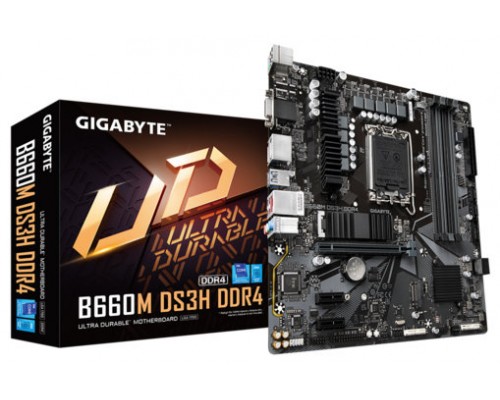 PLACA BASE GIGABYTE B660M DS3H 1700 MATX 4XDDR4